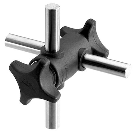 System Plast Adjusting Rod; 5/16-18 Tapped Thread 0.5 IN Wrench Flat VG-212-5-516